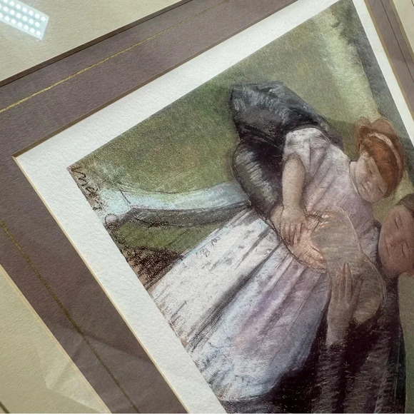 soicher-Marin custom framed print 22x21 mother with child IV - Picture 7 of 9